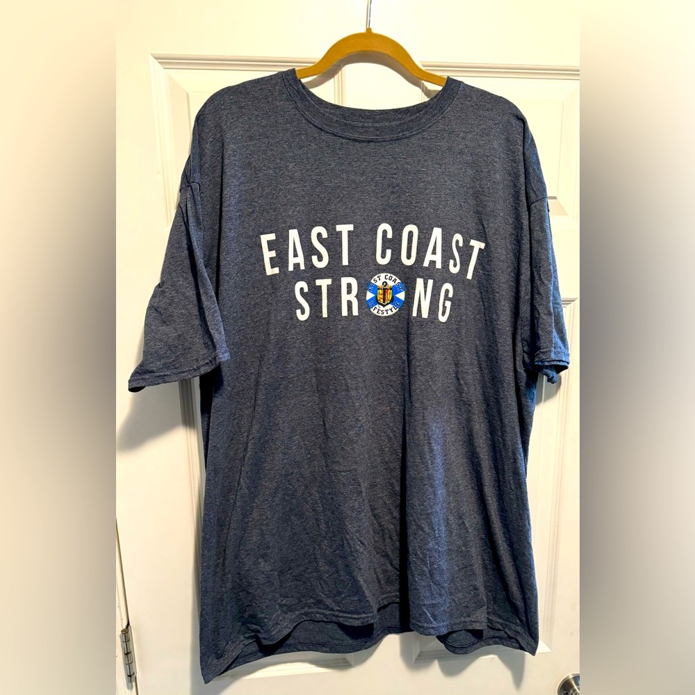 East Coast Lifestyle T Shirt/3XL/"East Coast Strong"/Genuine Maritimer Treasure